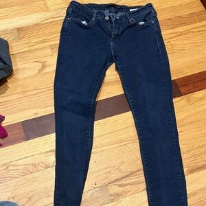 Classic Navy Skinny Jeans for Women